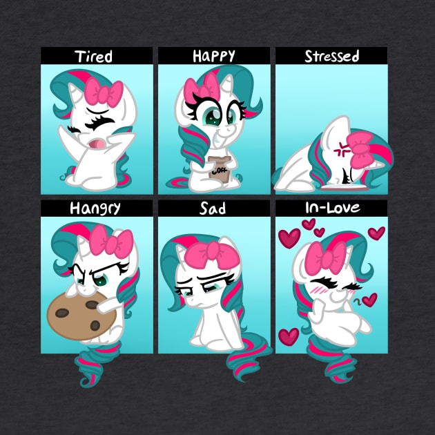 The Many Emotions Of Pinkie Rose by LBRCloud